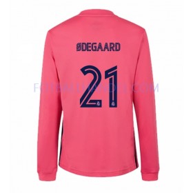 Herre Fotballdrakter Real Madrid Martin Odegaard Borte 2020-21 Langermet